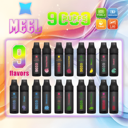 🔥 MEEL 9000口 一次性電子煙｜MARBO同款設計・高CP值首選