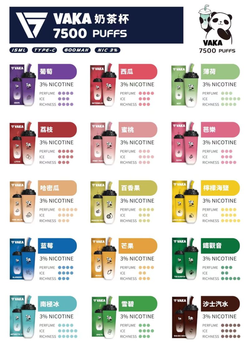vaka奶茶杯