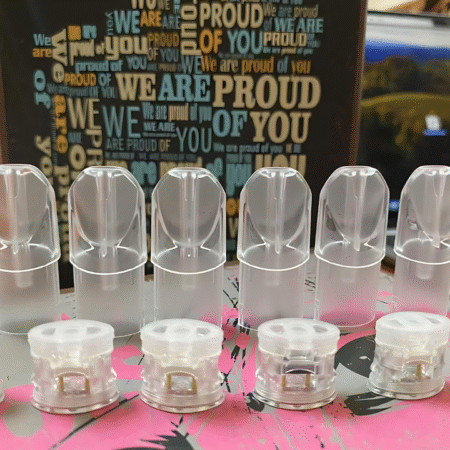 TUTX/SP2S-底部註油空倉-一代通用空殼/空煙蛋-1.6ml白色底座-不漏油