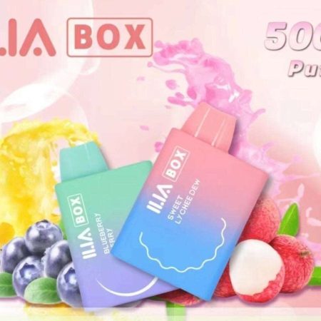 ILIA BOX 哩啞第三代一次性電子煙 拋棄式電子菸 5000口 正品保固 台灣現貨 711貨到付款