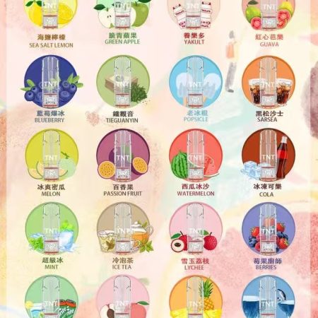 TNT一代通用電-子-菸煙彈-4ml一顆-一盒3入-12ml-3%尼古丁-量大管飽