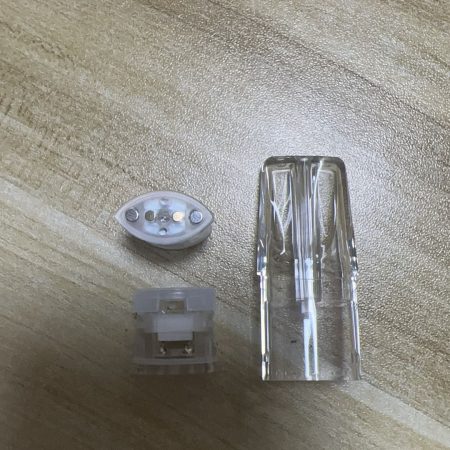 lana發光空煙彈-1.6ml一代通用空殼-黑色/白色底座底部註油空彈