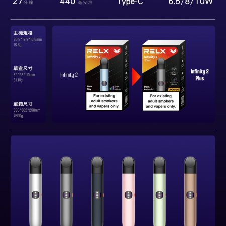 relx悅刻6代主機-Infinity2-通用4/5/6代菸彈-新款帶熒幕